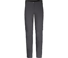 Bergson AALBORG Vario Zipp-Off | Damen Wanderhose,  recycelt, elastisch, sportlich - grau