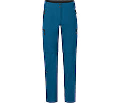 Bergson VALLI Zipp-Off | Damen Radhose,  robust elastisch - Saphir blau