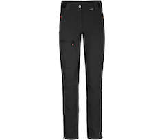 Bergson BRYNE COMFORT | Damen Winter Softshellhose,  mit warmem Innenfleece und voll elastischem Ges��einsatz - schwarz