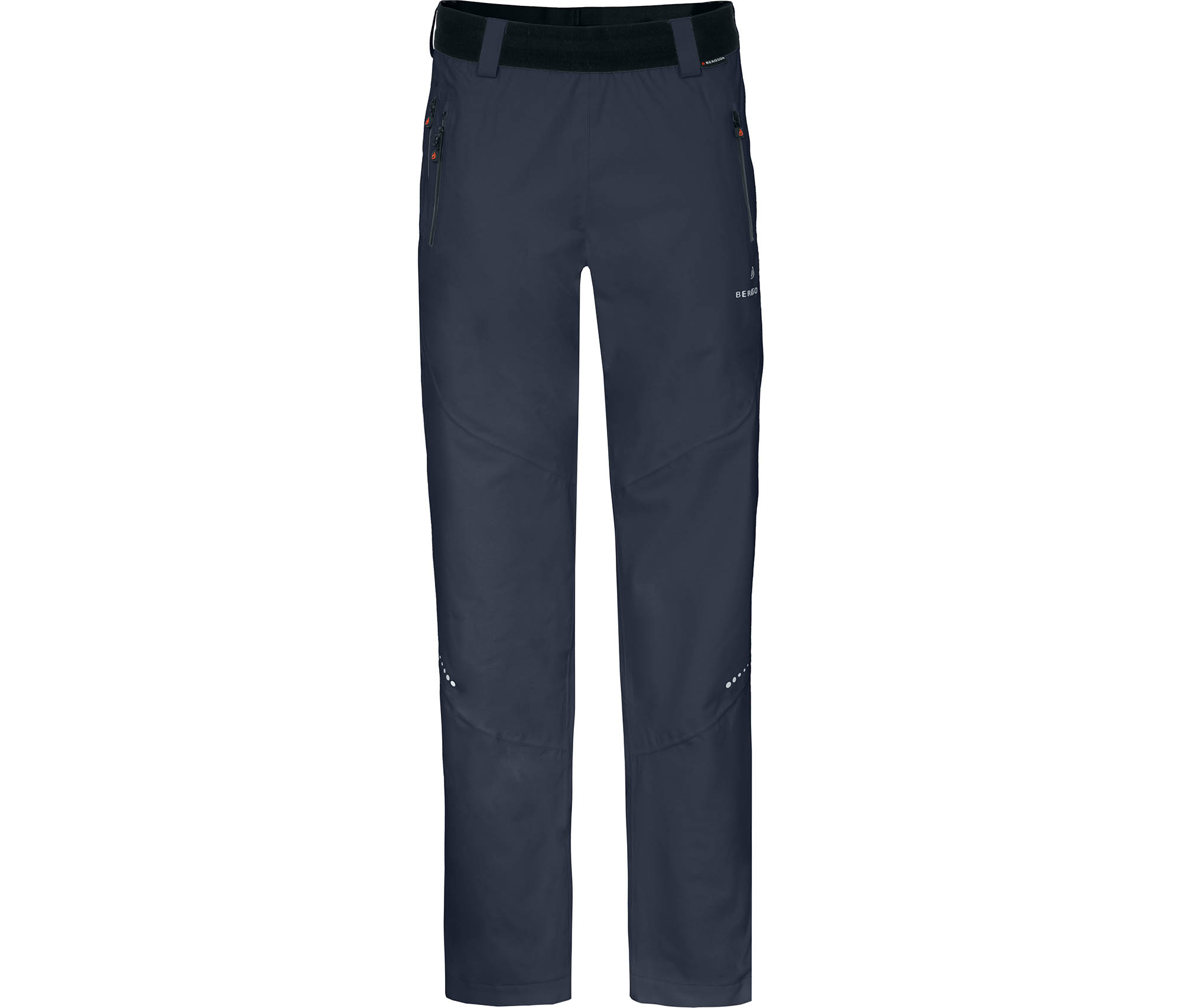 Bergson VERDAL Thermo Damen (Über-) Regenhose, recycelt, leicht wattiert,  20000 mm Wassersäule navy blau