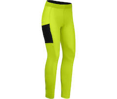 Bergson SUNDRA COMFORT | Damen Fahrradhose \(mit Sitzpolster\),  bielatisch, tight - leuchtend gr�n
