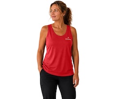 Bergson TIBBY | Damen Funktions-Top,  Pique, pflegeleicht, schnelltrocknend - salsarot