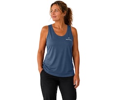 Bergson TIBBY | Damen Funktions-Top,  Pique, pflegeleicht, schnelltrocknend - enzianblau