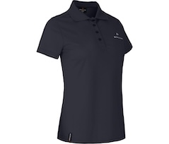 Bergson CHERON | Damen Polo-Shirt,  Knopfleiste, Pique, schnelltrocknend, pflegeleicht - Nacht blau