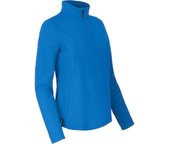 Bergson BELLA | Damen Fleecerolli,  warm, schnelltrocknend - blau