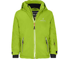 Bergson FRODO | Kinder Skijacke,  perfekt f�r kleine Wintersportler! - lime gr�n