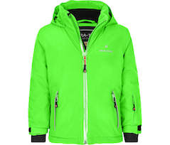 Bergson FRODO | Kinder Skijacke,  perfekt f�r kleine Wintersportler! - Gecko gr�n