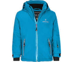 Bergson FRODO | Kinder Skijacke,  perfekt f�r kleine Wintersportler! - Ozean blau