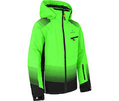 Bergson VEIKO | Kinder Skijacke,  warm, funktional und stylisch - die perfekte Skijacke f�r junge Abenteurer! - Gecko gr�n