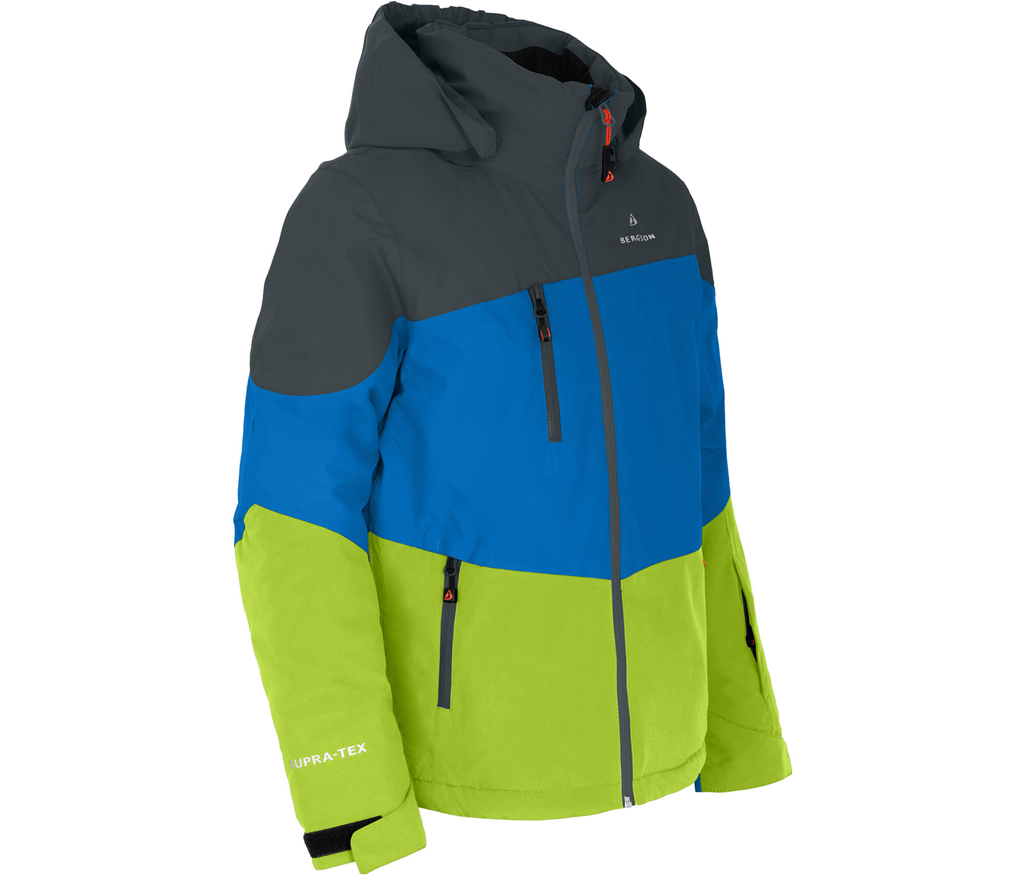 Bergson VOLKER neo Kinder Skijacke, die perfekte Skijacke für