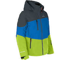 Bergson VOLKER neo | Kinder Skijacke,  die perfekte Skijacke f�r junge Abenteurer - warm, funktional und stylisch! - blau