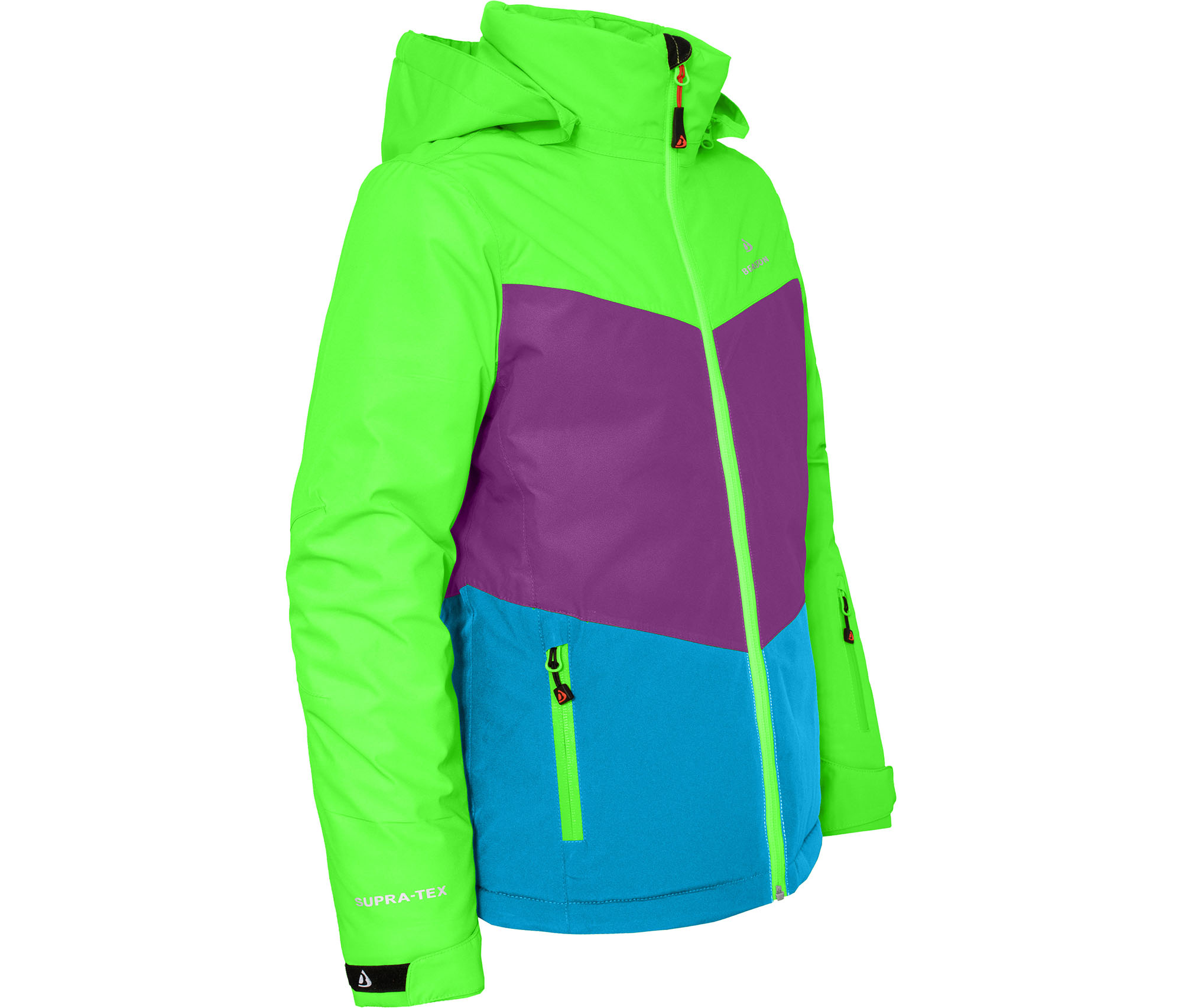 Skijacke Neon GrÃ¼ne Winterjacke Skianzug Neon GrÃ¼ne Skijacke