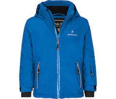 Bergson FRODO 2.0 | Kinder Skijacke und Winterjacke,  perfekt f�r kleine Wintersportler! - blau