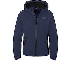 Bergson LIO THERMO | Kinder Regenjacke,  leicht wattiert, 12000 mm Wassers�ule - peacoat blau