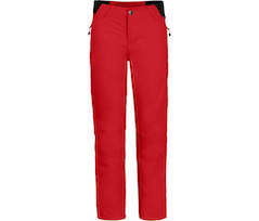 Bergson MICK COMFORT Thermo | Kinder Regenhose,  leicht wattiert, 12000 mm Wassers�ule - salsarot