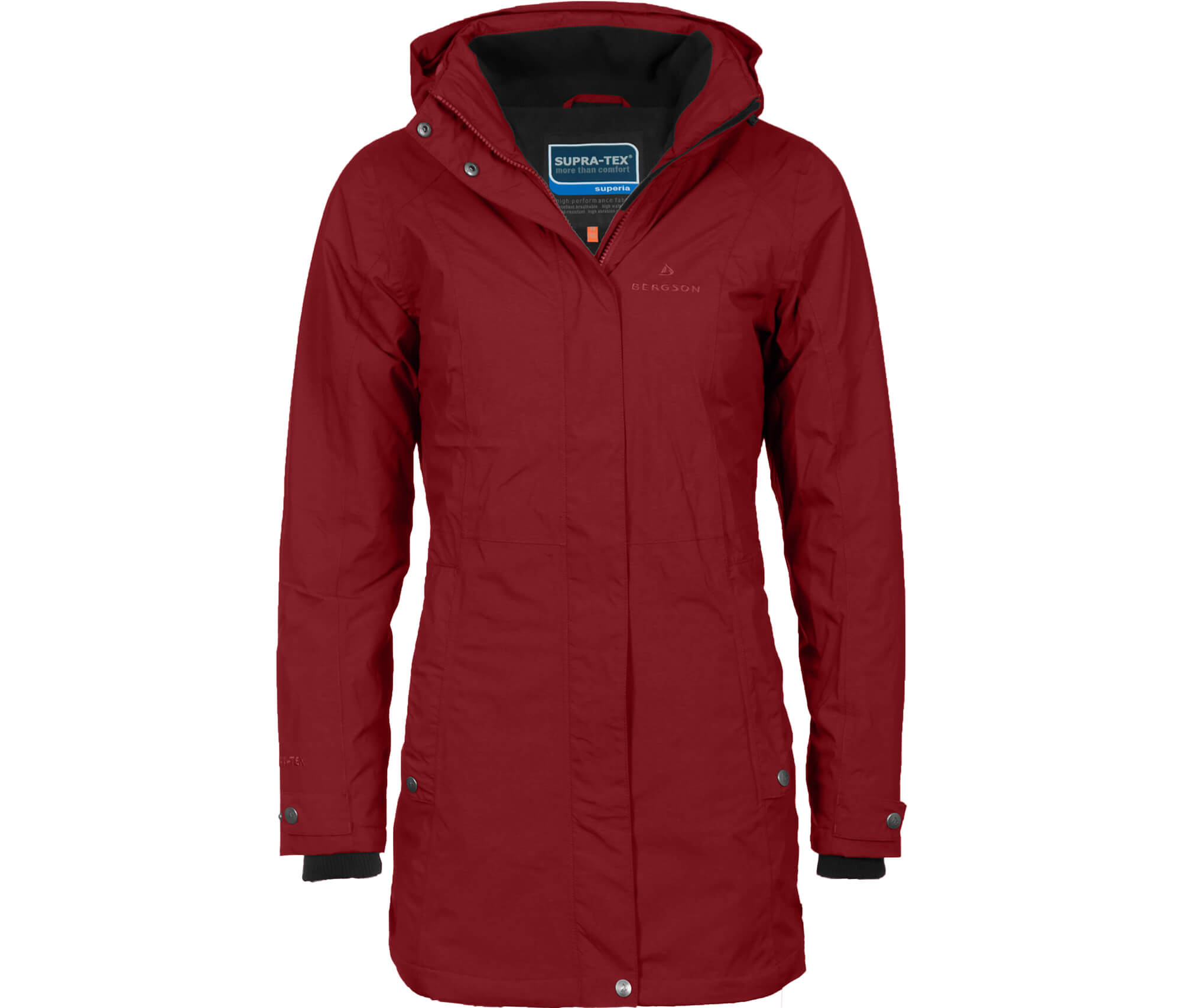Bergson Damen Funktionsjacke KAJAM Wassers/äule: 12000 mm warm wattiert Winddicht atmungsaktiv Atmungsaktivit/ät: 12000 g//qm//24Std wasserdicht