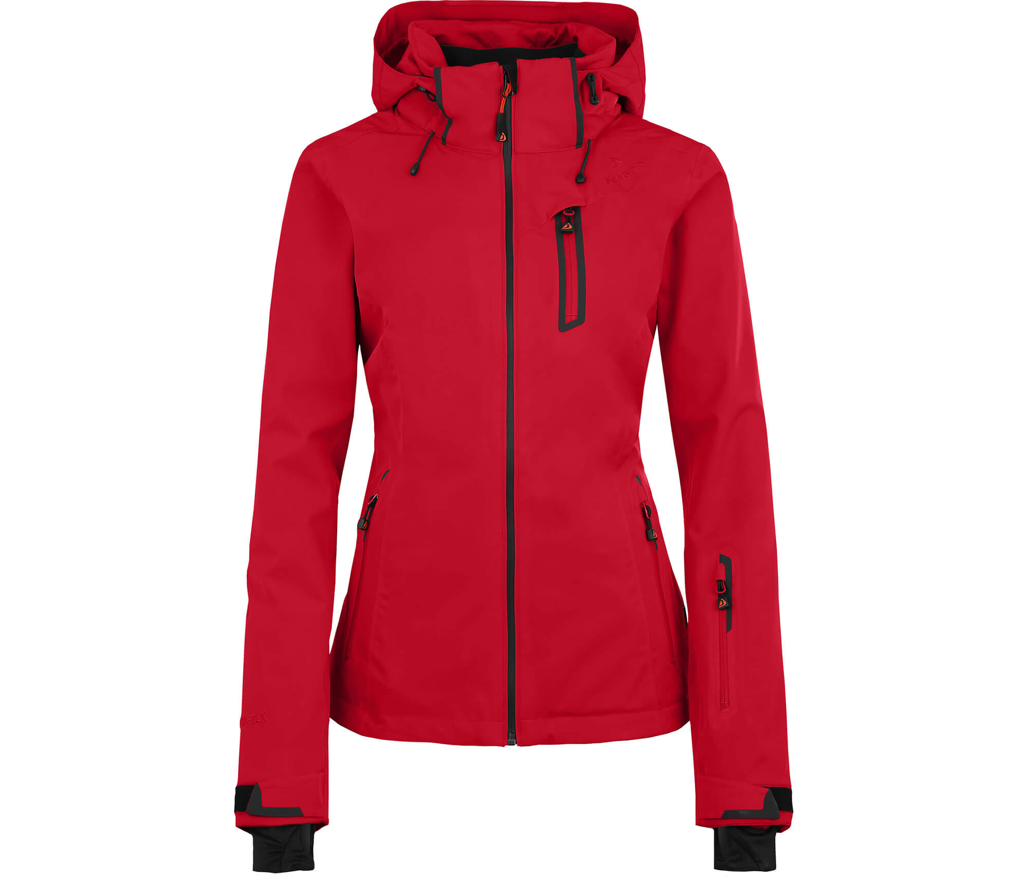 Bergson Damen Skijacke NICE light China rot RFfEA Bergson Damen Skijacke NICE light China rot RFfEA
