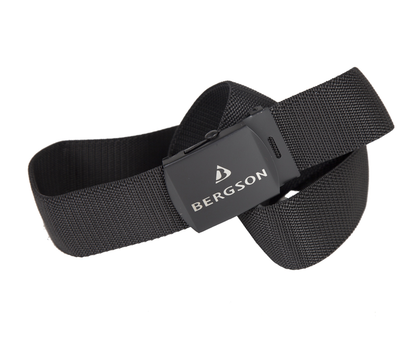 Bergson Gürtel NAMI - schwarz --> Sehr gute Outdoorbekleidung &  Skibekleidung in allen Größen| Bergson-Shop