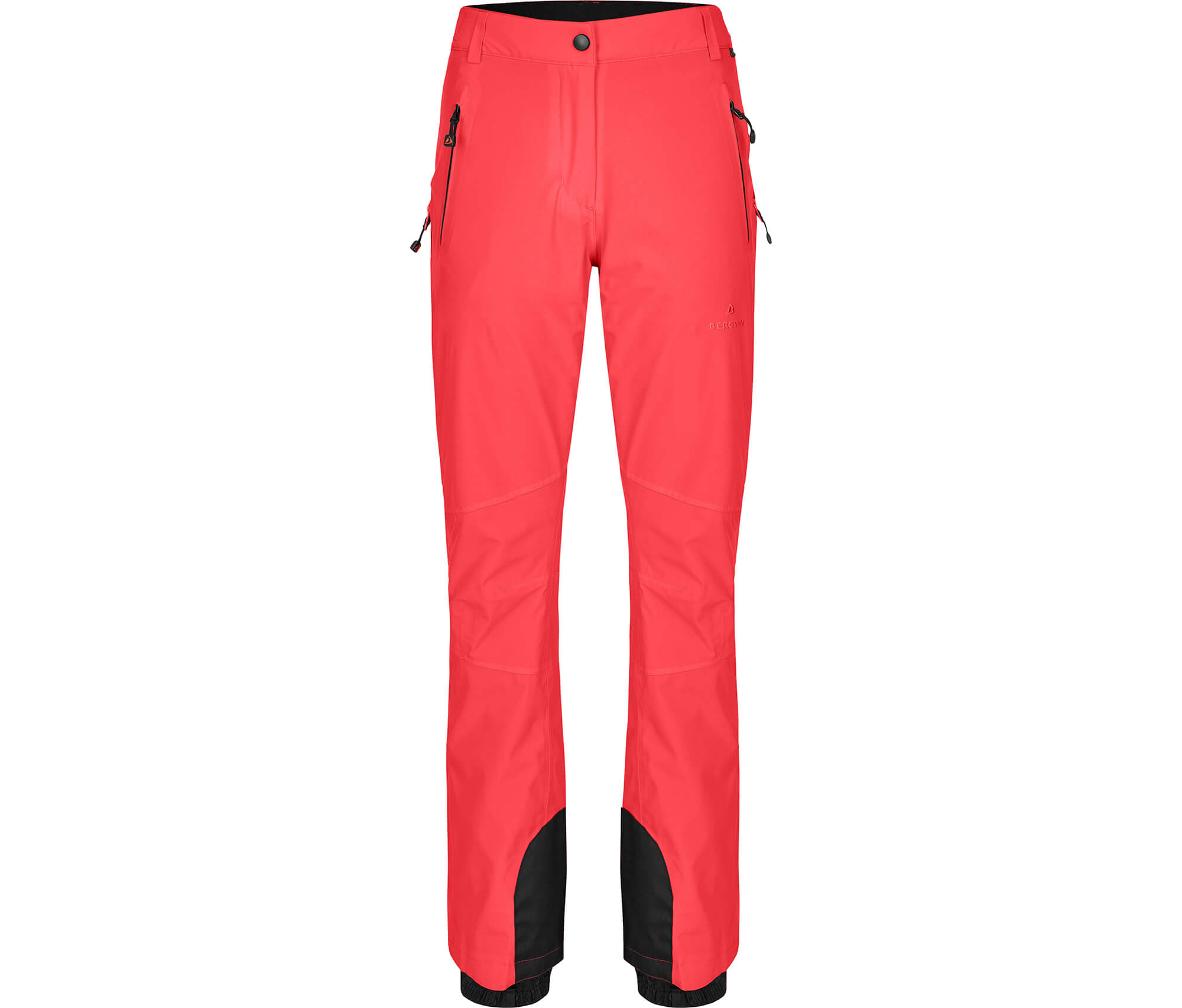 Bergson ICE Slim | Damen Skihose, wattiert, 20000 mm Wasserssäule - coral  rot --> Sehr gute Outdoorbekleidung &