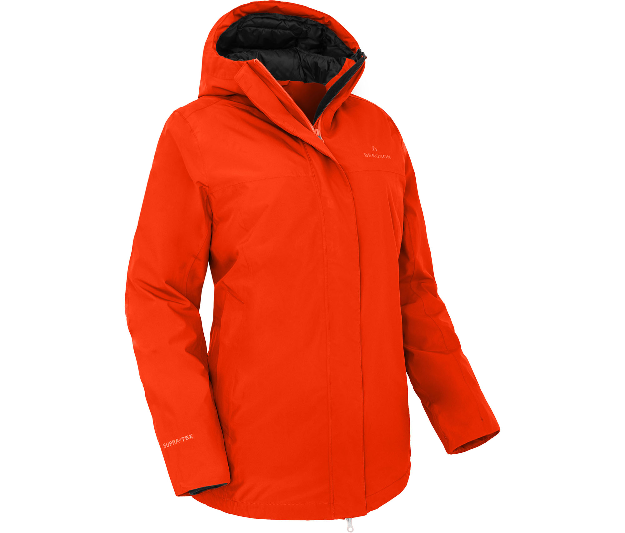 Bergson JOKINE Damen Winterparka, warm wattiert, 20000 mm Wassersäule  Paprika