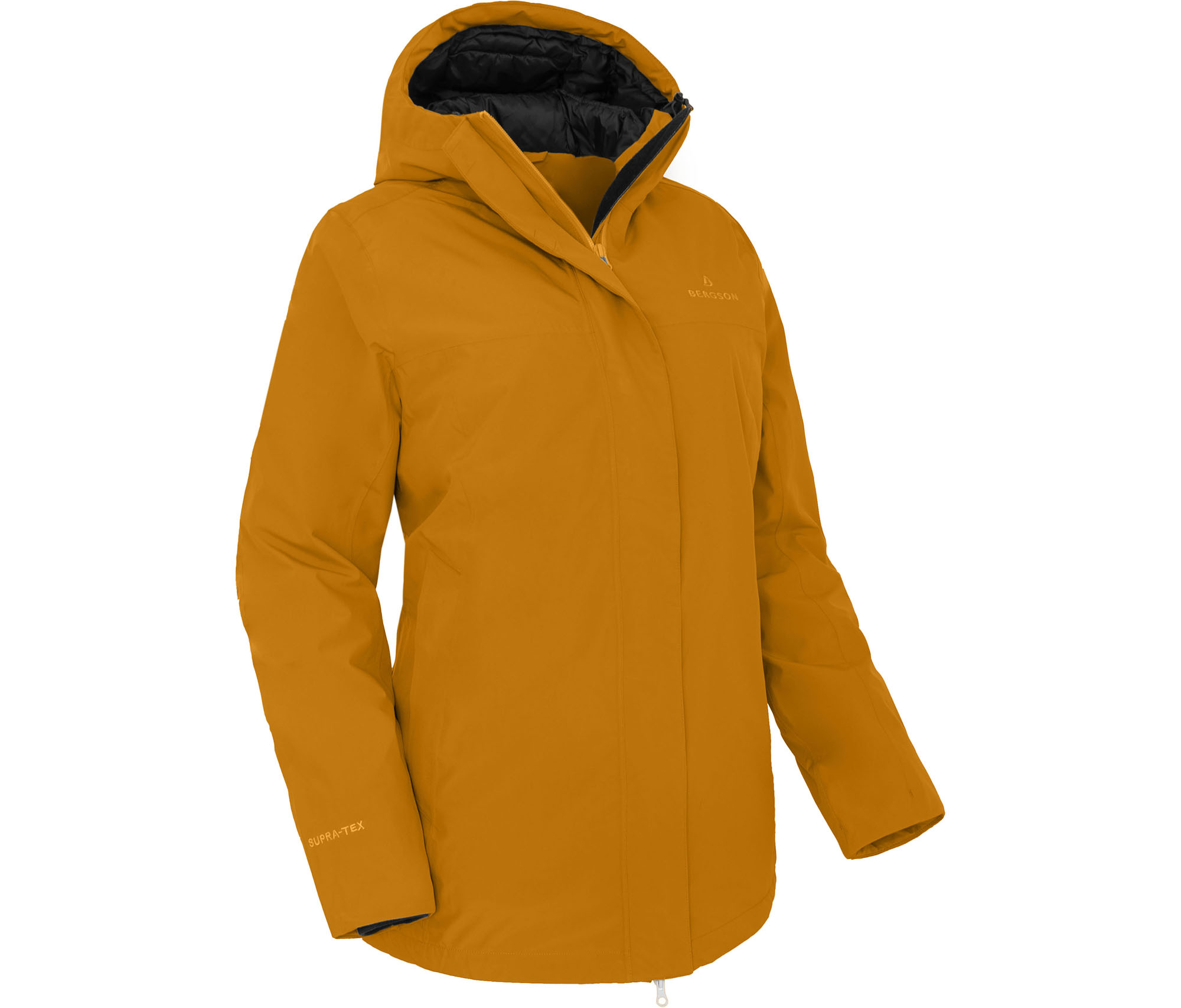 Bergson JOKINE Damen Winterparka, warm wattiert, 20000 mm Wassersäule  gold