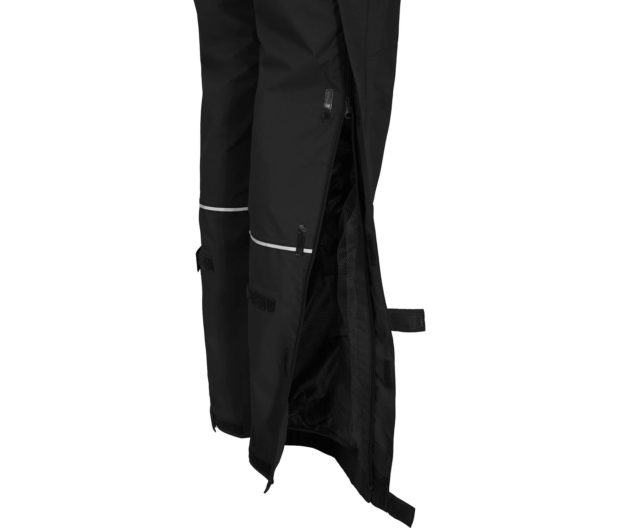 Bergson LYNDE COMFORT | Damen Regenhose, Netzfutter, 12000 mm Wassersäule -  schwarz --> Sehr gute Outdoorbekleidung &