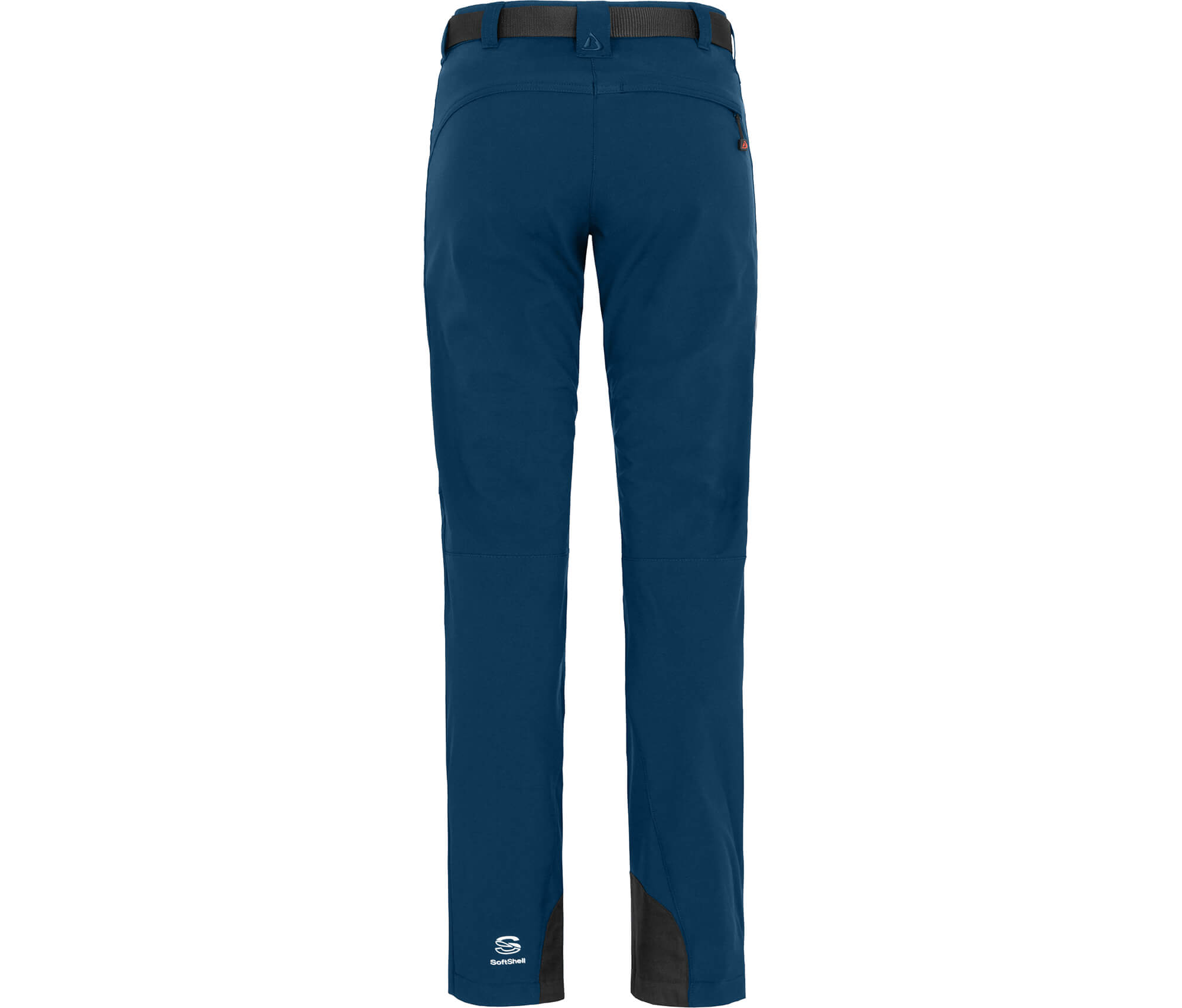 Bergson MAILA Damen Winter Softshellhose, winddicht, warm poseidon blau