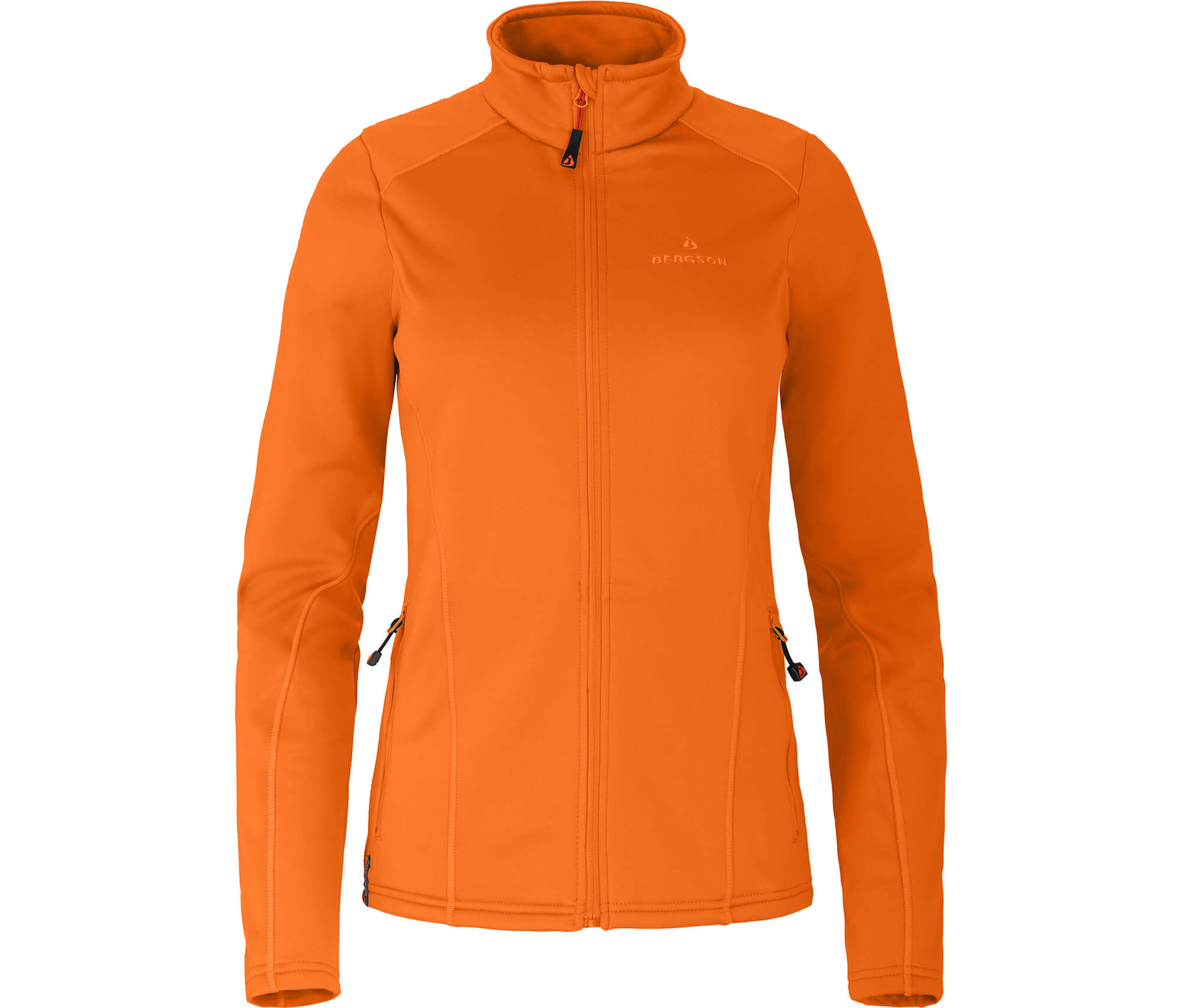 fleecejacke damen orange