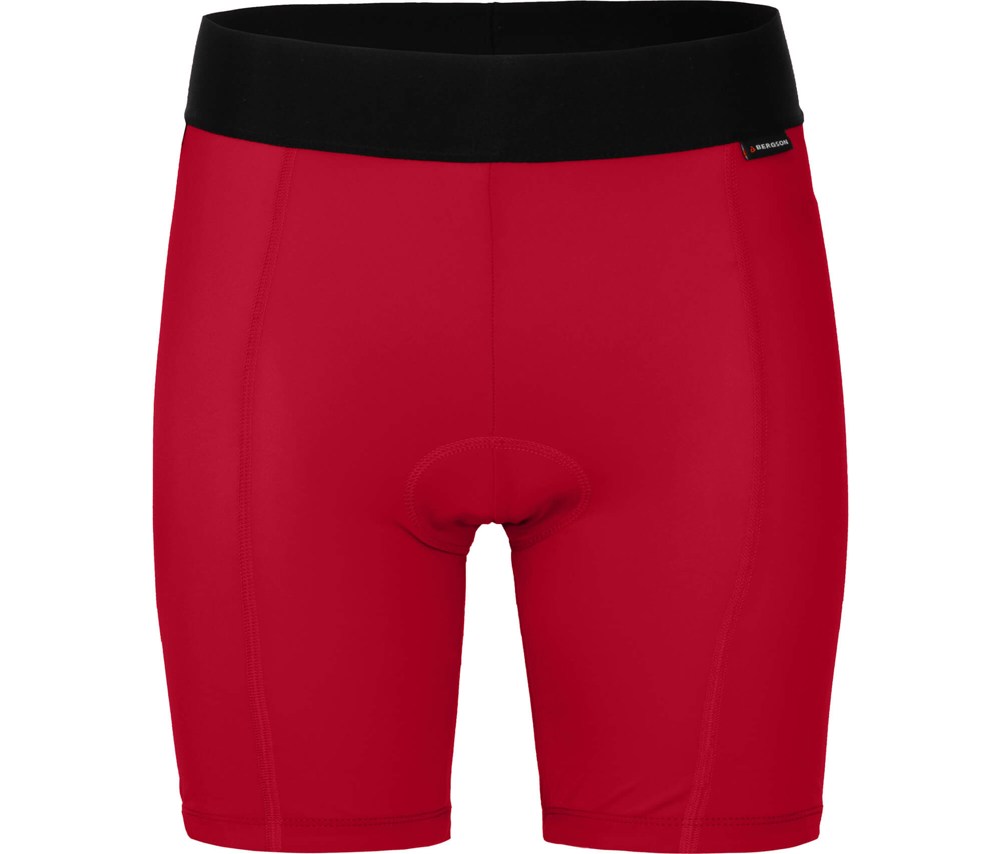 Bergson Pohja Comfort Mit Sitzpolster Damen Fahrrad Unterhose Bielastisch Kirsch Rot Sehr Gute Outdoorbeklei 