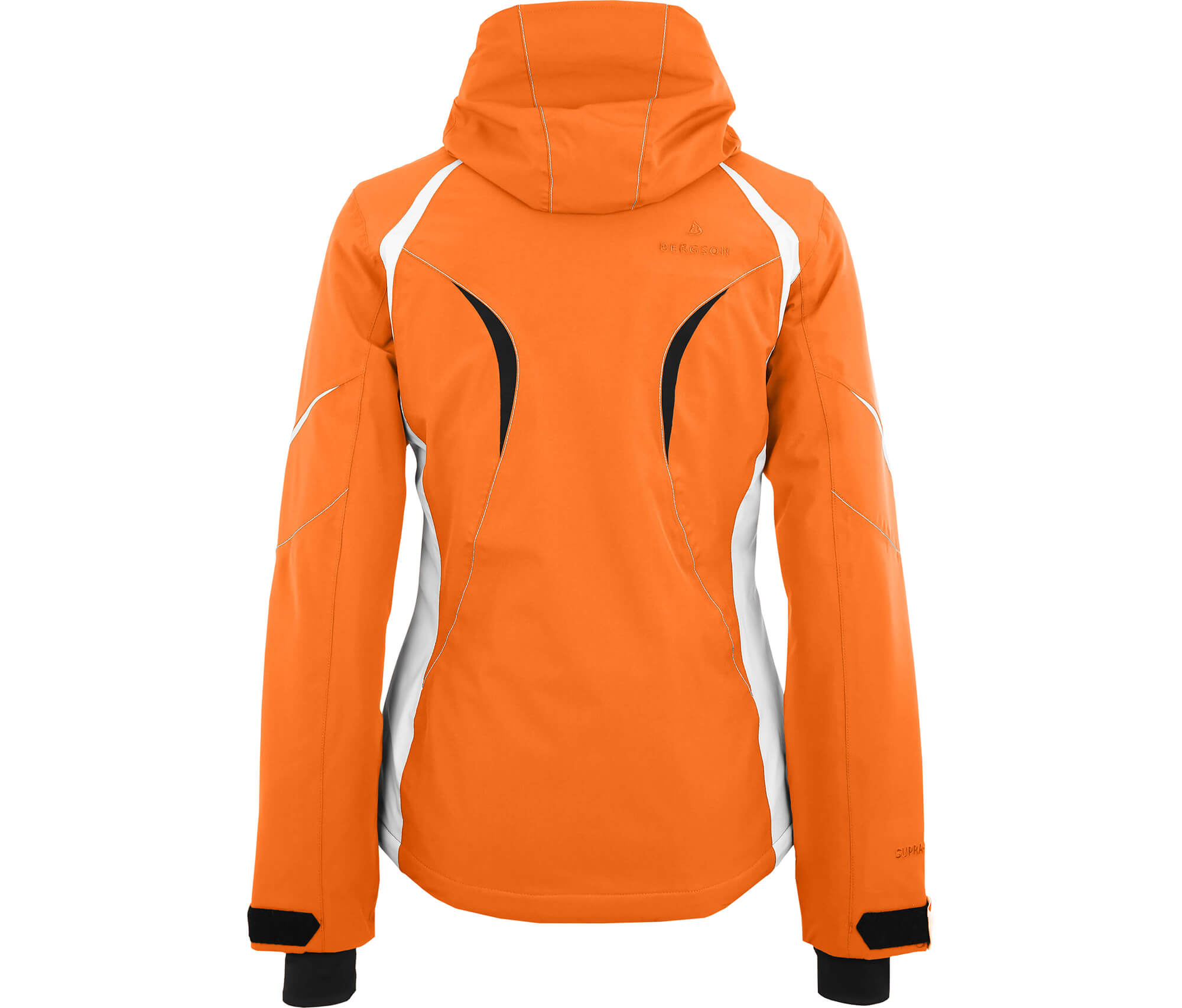 Skijacke damen orange rot Clearance