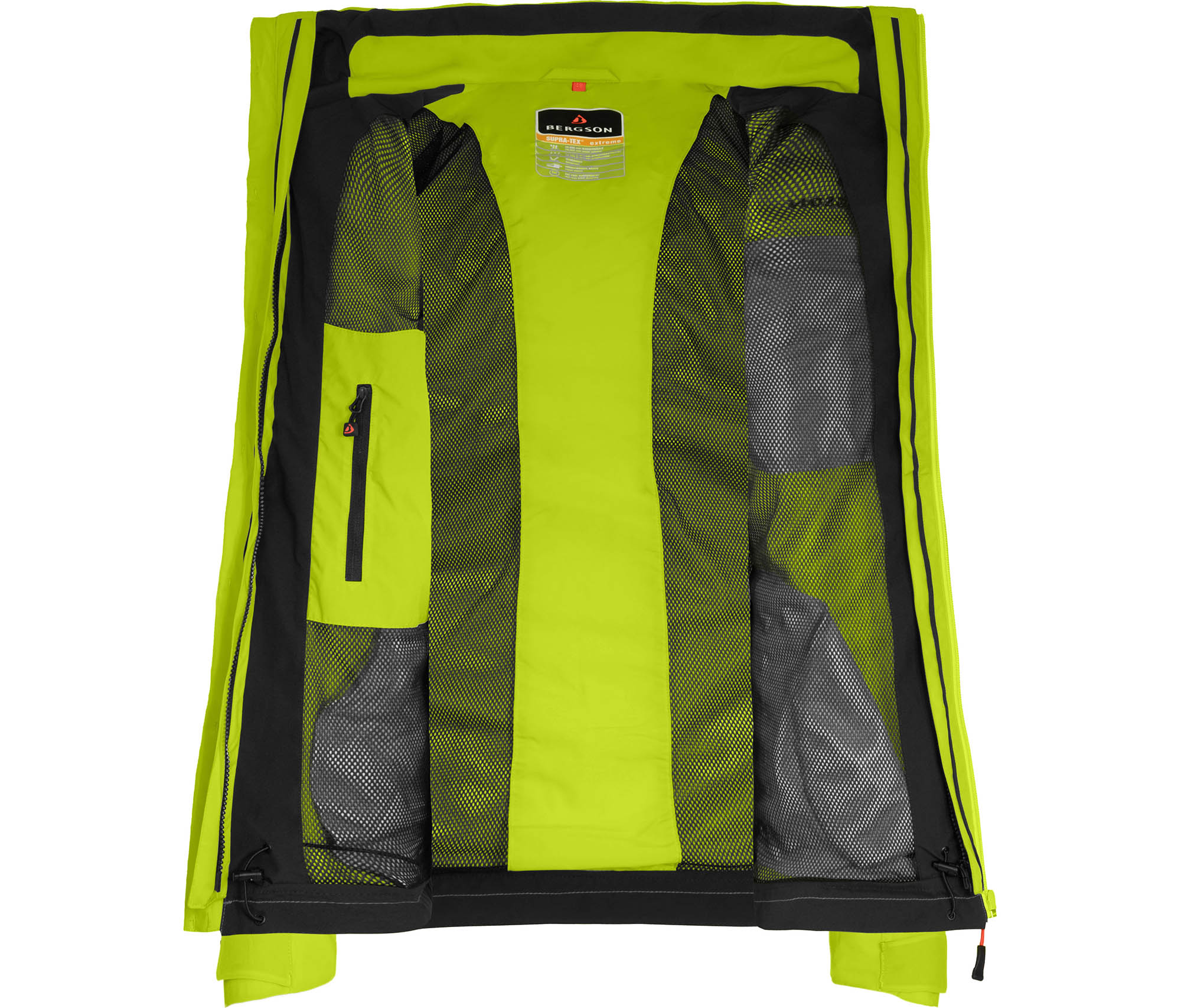 Bergson Größentabelle Bergson TALLMOS 3in1 Jacke – Wasserdichte