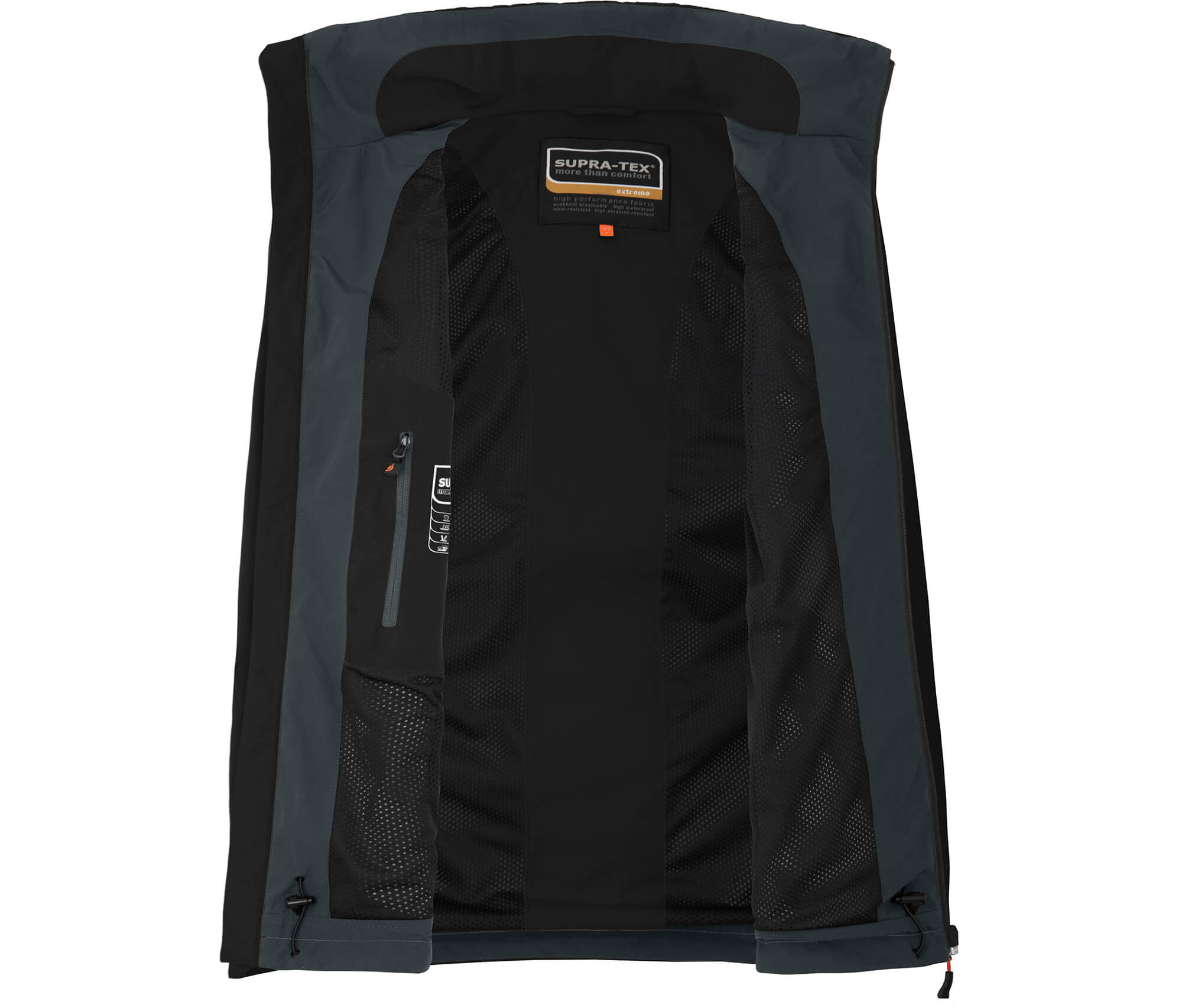 Bergson TALLMOS Herren Regenjacke, Netzfutter, 20000 mm Wassersäule schwarz > Sehr gute